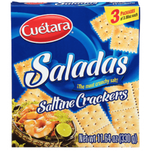 cuetarasaladas.jpg Cuetara Saladas Saltine Crackers 11.64oz (330g) - Image 1