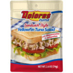 Dolores Tuna Sandwich Style w/Mayo & Jalapenos Pouch 2.6oz