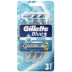 Gillette Blue 3 Cool Disposable Razors 3pk