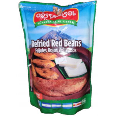 Costa Del Sol Refried Red Beans 14oz - Image 1
