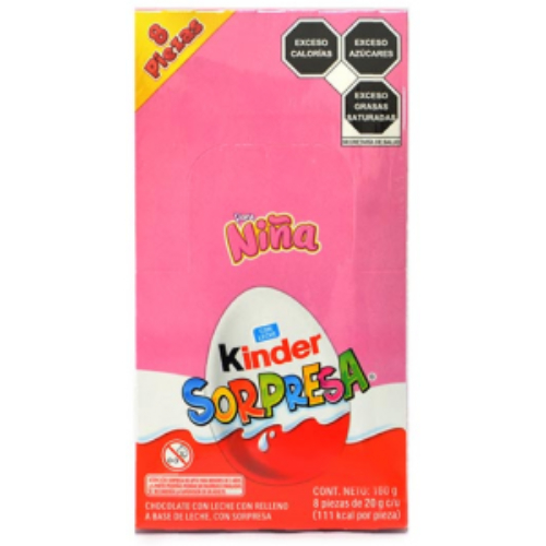 kindersorpara8ct-1.jpg Kinder Sorpresa Para NiƱa - Image 1
