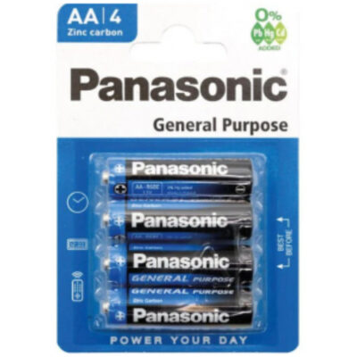 Panasonic General Purpose Battery Size AA 4pk - Image 1