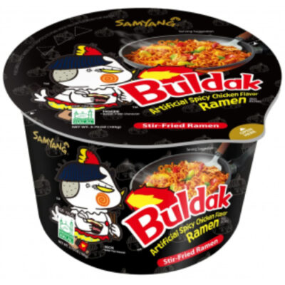 SamYang Buldak Ramen Bowl Spicy Chicken (105g) 3.7oz - Image 1