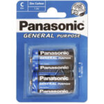 Panasonic General Purpose Battery Size C 2pk
