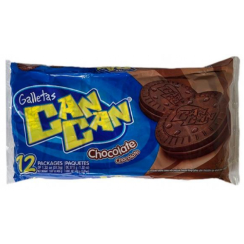 galletascancanchocolate.jpg Galletas Can Can Chocolate 15.87oz - Image 1