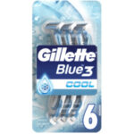 Gillette Blue 3 Cool Disposable Razors 6pk