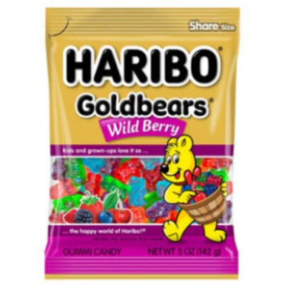 Haribo Wild Berry Gummi Candy 5oz - Image 1