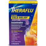 TheraFlu Severe Cold Relief Nighttime 6pk