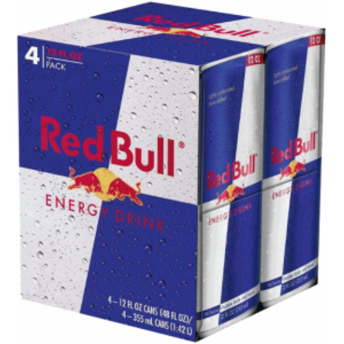 redbull12oz.jpg Red Bull Energy 12oz 4pk - Image 1