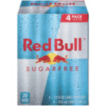 Red Bull Energy Sugar Free 12oz 4pk