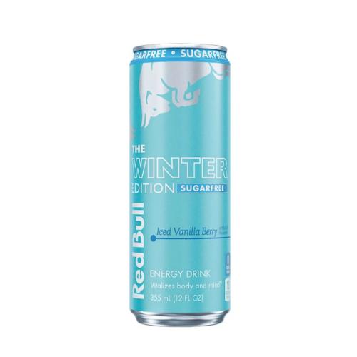 redbullwinter12SF.jpg ZZZZRed Bull Sugar Free Iced Vanilla Berry Winter Edition 12oz - Image 1