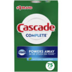 Cascade Complete Dishwasher Detergent Fresh Scent 75oz