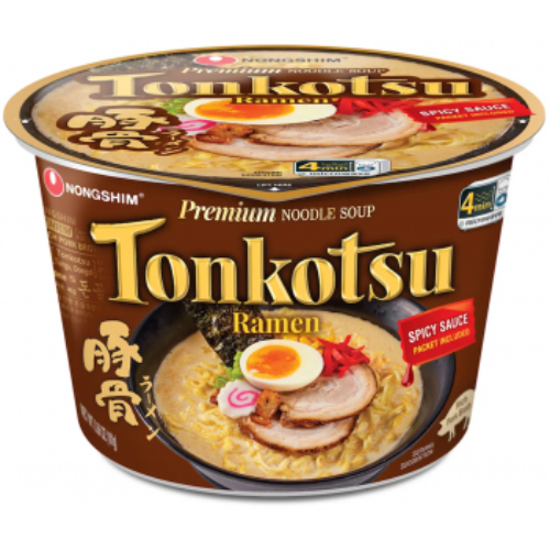 nongshimbigbowltonkotsu.jpg Nongshim Big Bowl Tonkotsu 3.56oz - Image 1