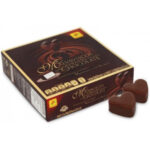 De La Rosa Malvaviscos Corazon Cubiertos 50ct