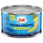 Dole Crushed Pineapple In 100% Juice 8oz - WIC