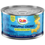 Dole Pineapple Chunks In 100% Juice 8oz - WIC