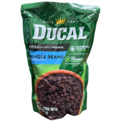 Ducal Whole Black Beans (Negros) 28oz - Image 1