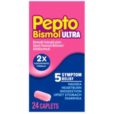 Pepto Bismol Ultra 24 Tablets - Image 1