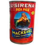 La Sirena Mackerel en Salsa de Tomate Picante 5.5oz