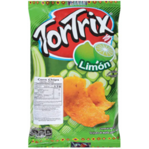 tortrixlimoncorn.jpg Tortrix Limon Corn Chips (150g) 5.29oz - Image 1