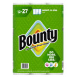 Bounty Paper Towel 93 Sheets Select A Size Roll