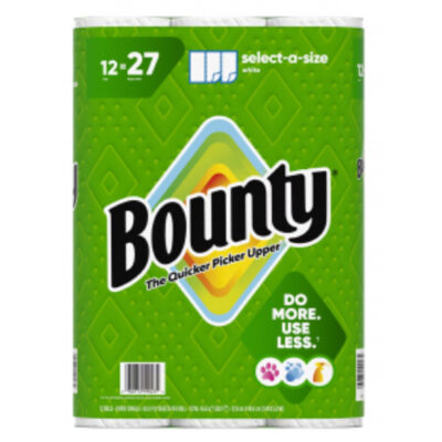 Bounty Paper Towel 93 Sheets Select A Size Roll - Image 1