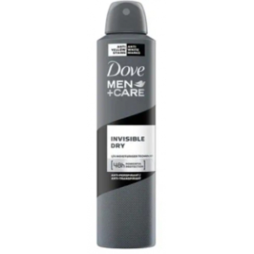 dovemeninvisible250ml.jpg Dove Body Spray Men Invisible Dry 250ml - Image 1