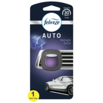 Febreze Car Freshener Midnight Storm 1ct - Image 1