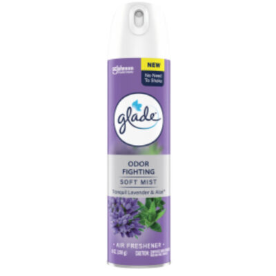 Glade Air Freshener Tranquil Lavender & Aloe 8oz - Image 1