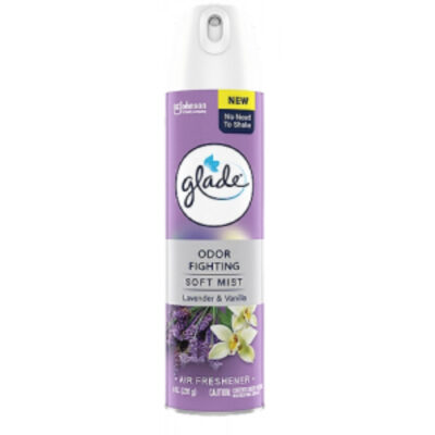 Glade Air Freshener Lavender & Vanilla 8oz - Image 1