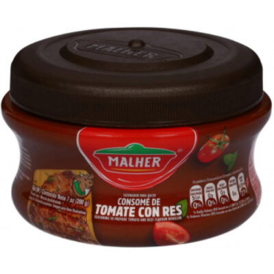 Malher Consome de Tomate con Res 7oz - Image 1