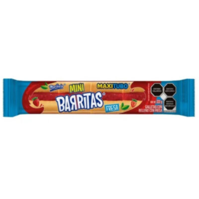 Marinela Maxiturbo Mini Barritas Fresa 222g - Image 1