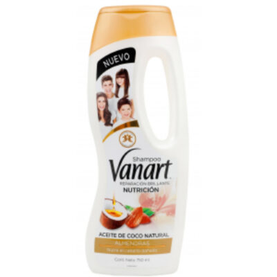 Vanart Shampoo Hidratacion Almendras (750ml) - Image 1