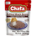 Chata Refried Black Beans 15.2oz