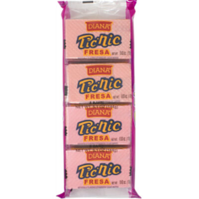Diana Picnic Strawberry Sugar Wafers 0.6oz - Image 1