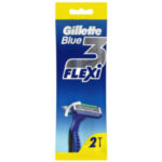 Gillette Flexi Blue 3- Disposable Razors 2pk