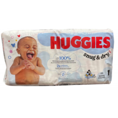 Huggies Diapers Snug & Dry (Size 1) 44ct - Image 1