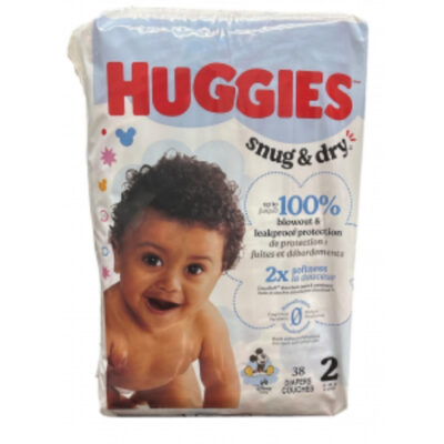 Huggies Diapers Snug & Dry (Size 2) 38ct - Image 1