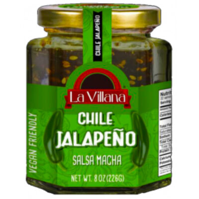 La Villana Chile Jalapeno 8oz - Image 1