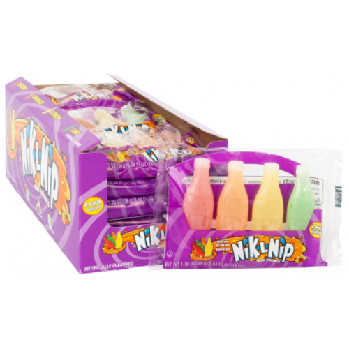 nikLnipminidrinks1.39.jpg Nik L Nip Wax Bottles 4pk - Image 1