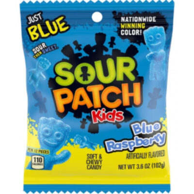 Sour Patch Kids Blue Raspberry 3.6oz - Image 1