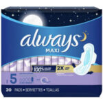 Always Maxi  (Size 5) 20ct