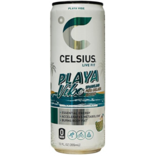 celsiusenergyplayavibe.jpg Celsius Energy Playa Vibe 12oz - Image 1