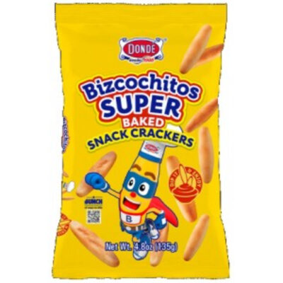 Donde Bizcochitos Super Baked Snack Crackers 4.8oz - Image 1