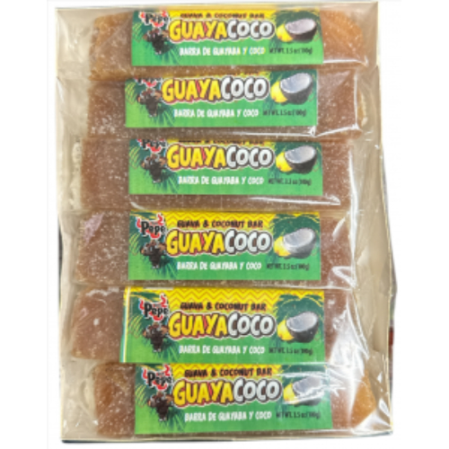 donpepeguavacoconut.jpg Don Pepe Guava & Coconut Bar 3.5oz - Image 1