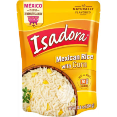 Isadora Mexican Rice with Corn 8.8oz - Image 1