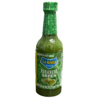 La Anita Habanero Green X Hot Pepper Sauce 5oz - Image 1