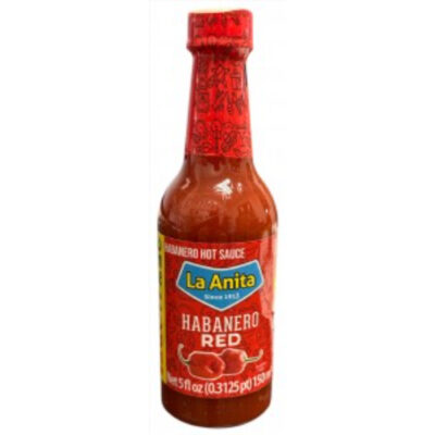 La Anita Habanero Red X Hot Pepper Sauce 5oz - Image 1