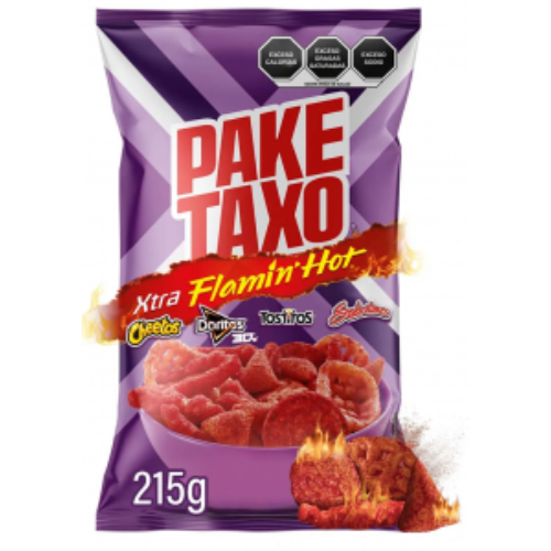 sabritaspaketaxo.jpg Sabritas Pake Taxo Xtra Flamin Hot 215g - Image 1