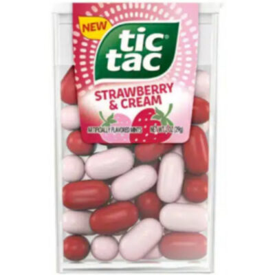 Tic Tac Strawberry & Cream 1.7oz - Image 1
